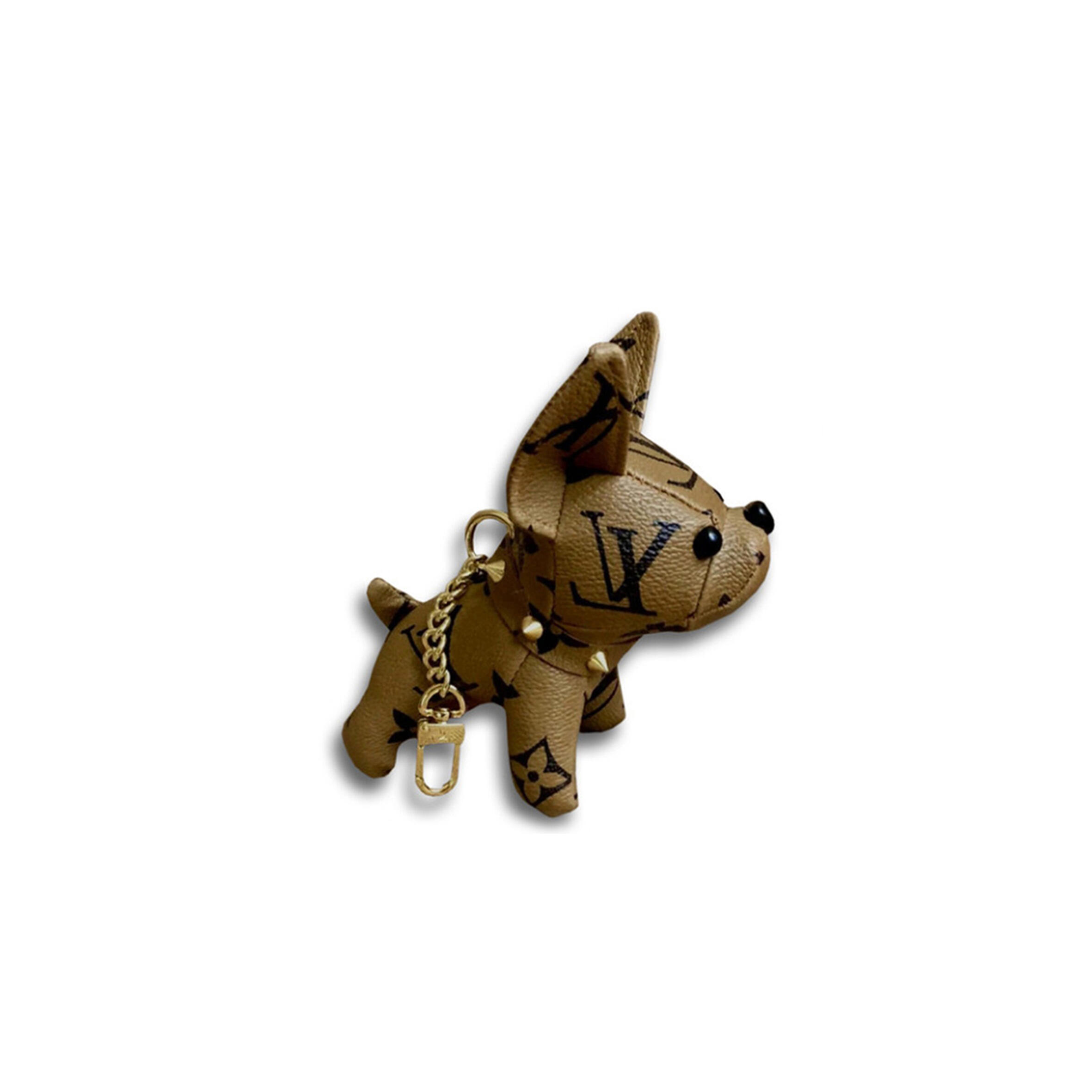 LOUIS VUITTON MONOGRAM X FRENCH BULLDOG KEYCHAIN BAG CHARM 